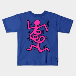 Artwork Purple Man Kids T-Shirt